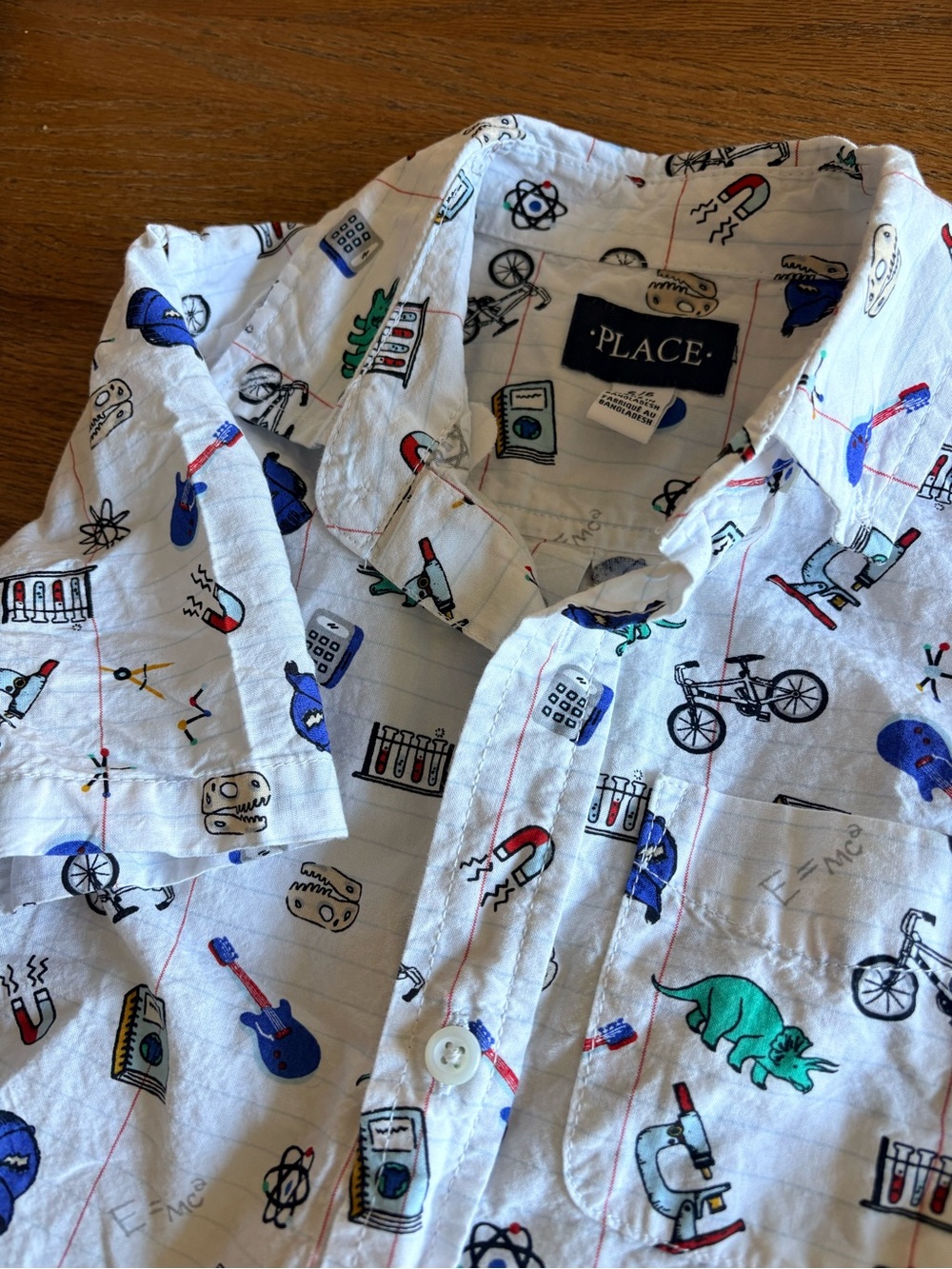 Levi's Boys Beige Button-Down Shirt with Multicolor Lot - Picture 4 of 5